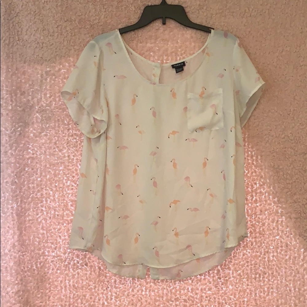 White Flamingo Blouse
